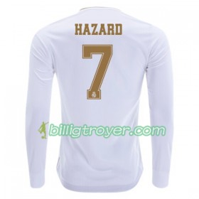 Billige Fotballdrakter Real Madrid Eden Hazard 7 Hjemmedraktsett 2019/20 Langermet